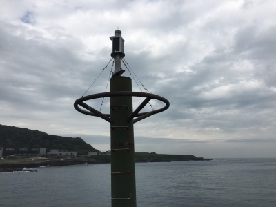 長潭里漁港離岸堤綠燈